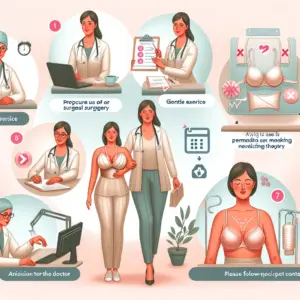 Imagem ilustrativa para o artigo sobre Como funciona o pós-operatório de uma mastopexia? Dicas essenciais para recuperação e cuidados com a saúde mamária