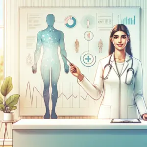 Imagem ilustrativa para o artigo sobre Como lidar com a dor após lipoaspiração? Explicação educativa sobre o que esperar no pós-operatório e práticas recomendadas para alívio