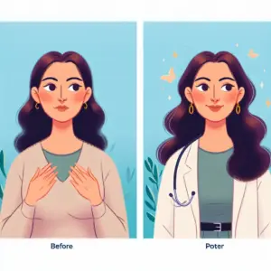 Imagem ilustrativa para o artigo sobre Lipoabdominoplastia e gravidez: riscos, cuidados essenciais e recomendações para um pós-operatório seguro