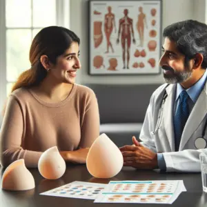 Imagem ilustrativa para o artigo sobre Pós-operatório de prótese de silicone: orientações sobre recuperação e fatores que influenciam o desinchar dos seios